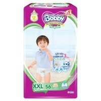 Tã quần Bobby size XXL 56 miếng (15 – 25 kg)