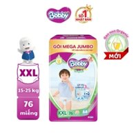 Tả quần BOBBY size XXL-76+8 miếng cùng size gói lúa non mới