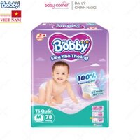 Tã Quần BOBBY SKT Size M (78 Miếng), Cho Bé Từ 6-11kg