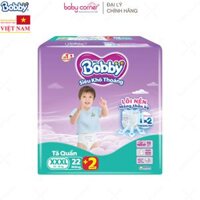 Tã Quần BOBBY SKT Size XXXL (22 Miếng), Cho Bé Từ 20-35kg