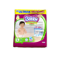 Tã quần Bobby Ultra size L (88 miếng)