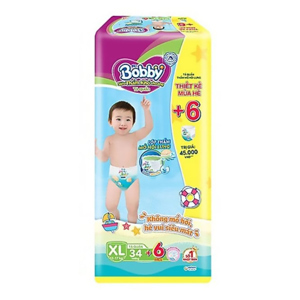 Tã quần Bobby XL 34 miếng