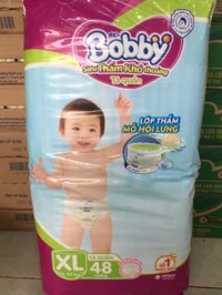 tã quần bobby XL 48 miếng vn