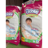 TÃ QUẦN Bobby XXL 38 miếng cộng 6 miếng