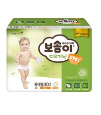 Tã quần cao cấp Hàn Quốc Bosomi Organic (size XL cho bé gái trên 13Kg)