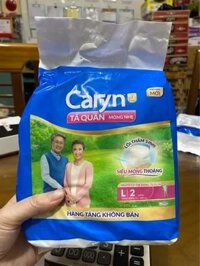 Tã quần Caryn 2 miếng/1 gói ( gói khuyến mại).Size L: vòng bụng từ 75-100cm