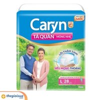 Tã quần Caryn cho người lớn size M14/L14/XL12/ M32/L28/Xl24 miếng