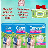 Tã quần Caryn dành cho người già M32 Mua ĐH 800k tặng ngay gói khăn ướt 100 tờ
