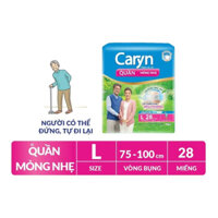 Tã quần Caryn L28 mỏng nhẹ dành cho người già và phụ nữ sau sinh