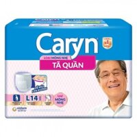 Tã quần Caryn mỏng nhẹ L 14 miếng