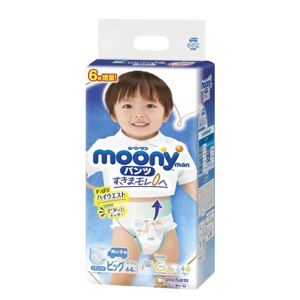 Tã quần cho bé Moony size XL 44 miếng (trẻ từ 12 - 17kg)