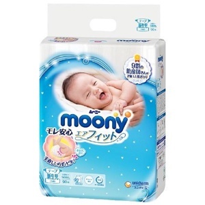 Tã quần cho bé Moony size XL 44 miếng (trẻ từ 12 - 17kg)