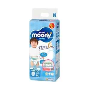 Tã quần cho bé Moony size XL 44 miếng (trẻ từ 12 - 17kg)