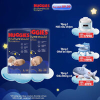 Tã quần chuyên dụng ban đêm Huggies cao cấp Platinum Naturemade cho bé ngon giấc cả đêm không lo bị tràn