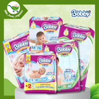 Tã Quần/ Dán Bobby Đủ size (NB108, NB70, S80, M76,L68,XL62,XXL56)- Cộng miếng - Mẫu mới ngừa hâm, chống tràn tốt