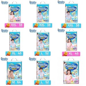 Tã quần dành cho bé trai Mamypoko size XL46