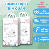 Tã quần Double Love [FULL SIZE] Bỉm Quần M54-L50-XL46-XXL44