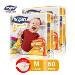 Tã quần Drypers Drypantz M60