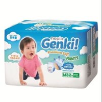 Tã quần genki nội địa nhật đủ size M32/L30/XL26/XXL18