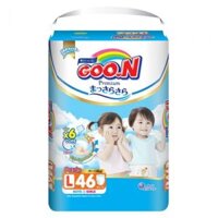 Tã quần Goon premium size L46 miếng cho bé 9-14 kg