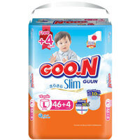 Tã quần Goon Slim Size L 46 +4 miếng cho trẻ 9-14kg