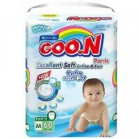 Tã quần Goon slim size M 60 miếng.