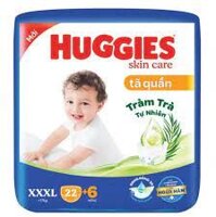 Tã quần Huggies 22 miếng size XXXL ( 17kg )
