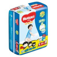 Tã quần Huggies Dry Pants gói cực đại (L, 9-14kg, 68 miếng) (Sản phẩm sẽ được giao với bao bì ngẫu nhiên)