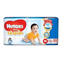 Tã Quần HUGGIES DRY PANTS JUMBO M40/L36/XL32/XXL28