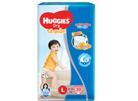 Tã quần Huggies Dry size L 38 miếng (9-14kg)