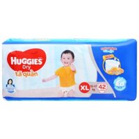 Tã quần Huggies Dry size XL 42 miếng (cho bé 12 - 17kg)