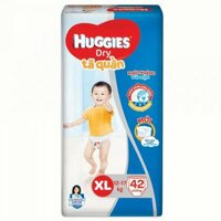 Tã quần Huggies Dry size XL 42 miếng (cho bé 12 – 17kg)
