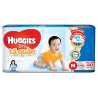 Tã Quần Huggies Dry Size M40/L36/XL32/XXL28