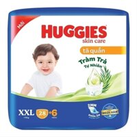 Tã Quần Huggies Drysize XXL28 +6 (34 miếng - dành cho bé >15kg)