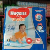 Tã quần Huggies đủ size M74 L68 XL62 XXL56