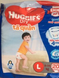 Tã quần Huggies L20m  vn