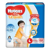 TÃ QUẦN HUGGIES L68