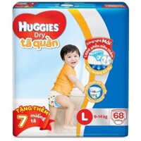 Tã quần huggies L68(7 miếng)