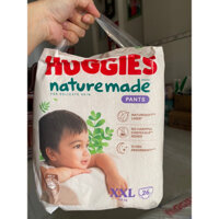 Tả quần huggies naturemade XXL 26 miếng