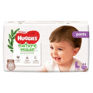 Tã quần Huggies Platinum Natural L 44 miếng (9 - 14kg)