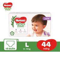 Tã Quần Huggies Platinum Nature Made Size L 44 Miếng (9 - 14 kg)