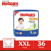 Tã quần Huggies Platinum Nature made size XXL 36