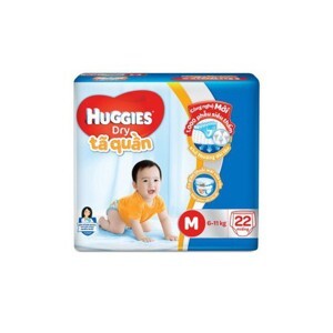 Tã quần Huggies size L 20 miếng (trẻ từ 9 - 14kg)