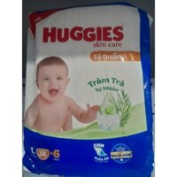 Tả quần huggies size L38+6 miếng cho bé 9 đến 14kg