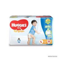 Tã Quần Huggies Size L38 Miếng 9-14kg