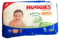 Tã quần Huggies size M 42 miếng cho trẻ 6-11kg