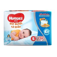 Tã quần Huggies size S 24 miếng cho bé từ 4-8kg