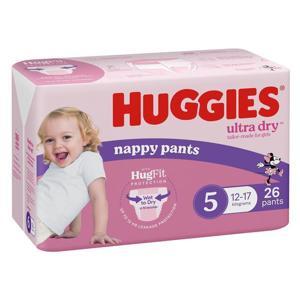 Tã quần Huggies size S 26 miếng (trẻ từ 4 - 8kg)