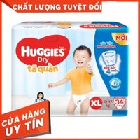 Tã quần Huggies size XL 34 miếng (cho bé 12 - 17kg)