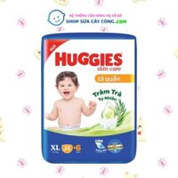 TÃ QUẦN HUGGIES SIZE XL32+6 CHO BÉ TỪ 12-17KG